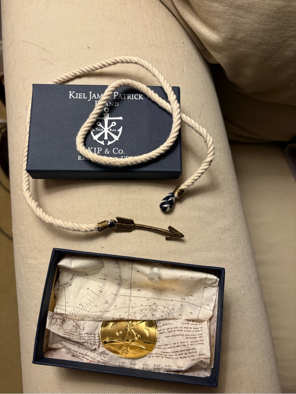 Kiel James Patrick Rope Bracelet